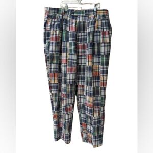 Jos A Bank  Men's Madras Plaid Pants